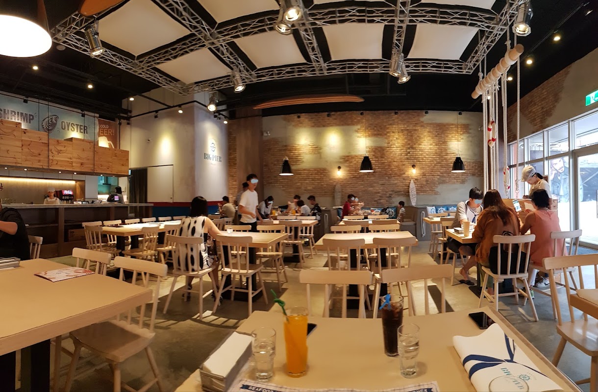 Big Pier 대마두 아메리칸 핸드그랩 씨푸드 레스토랑